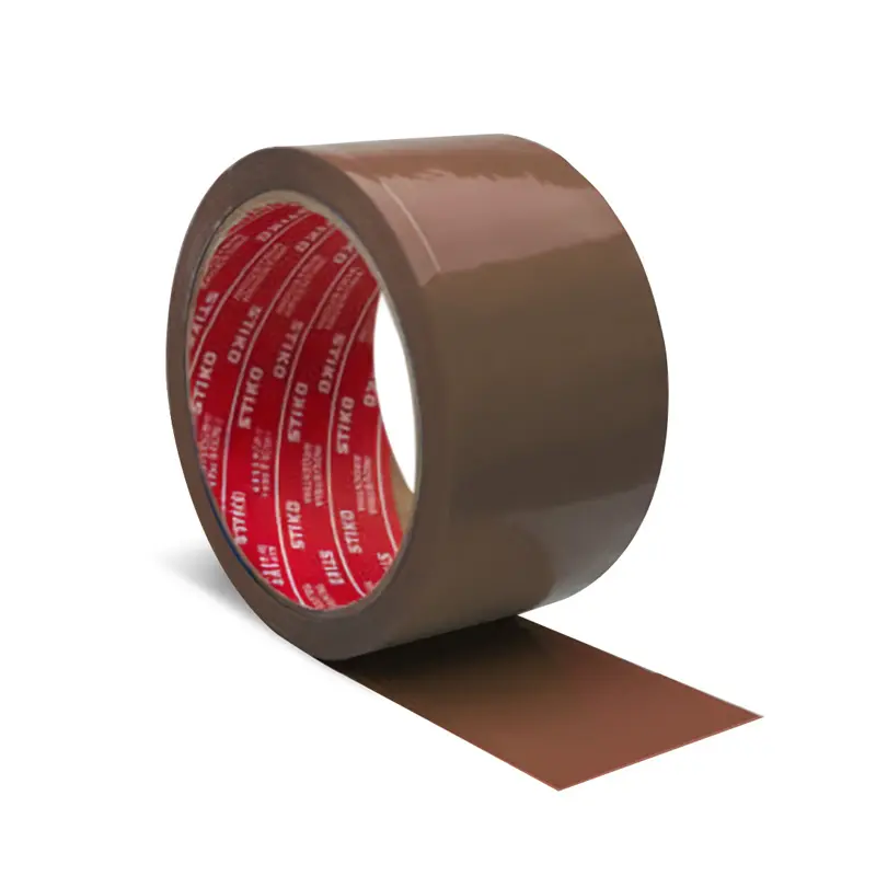 Cinta adhesiva, 48mm. x 50mts. Stiko marrón