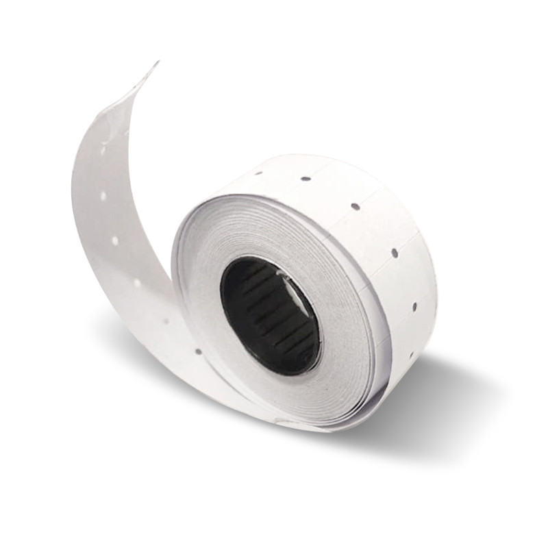 Etiqueta p/etiquetadora blancas, 1000 etiquetas imprimibles 