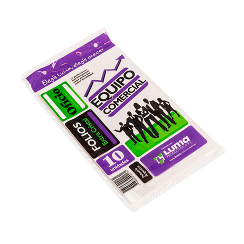 Folios Oficio PPP Equipo comercial pack x 10
