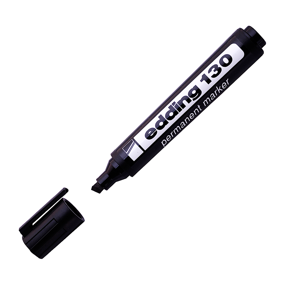 Marcador Edding 130 negro