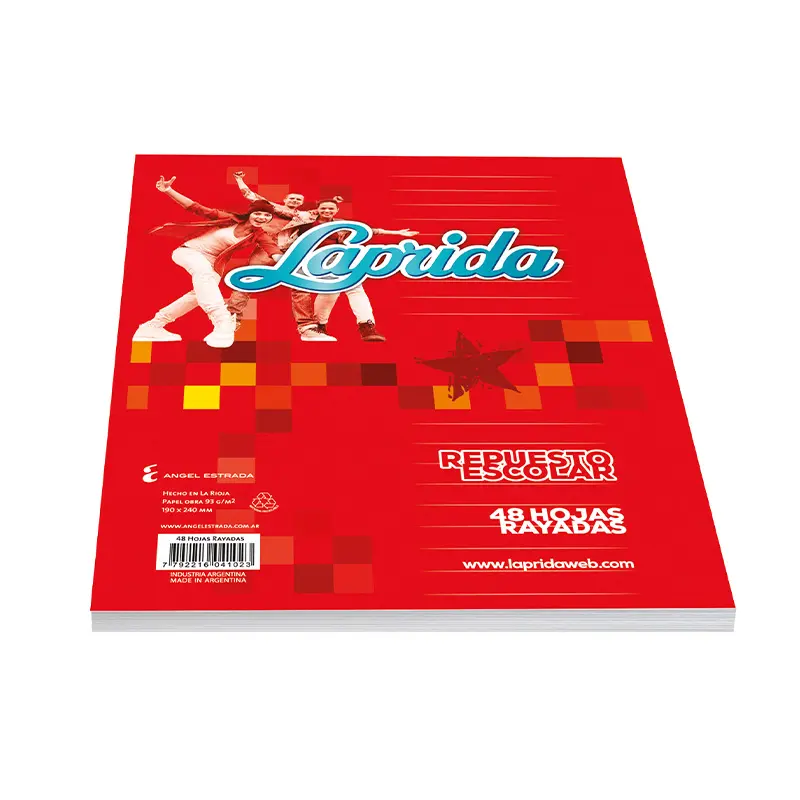 Repuesto Laprida, 48 hojas rayadas