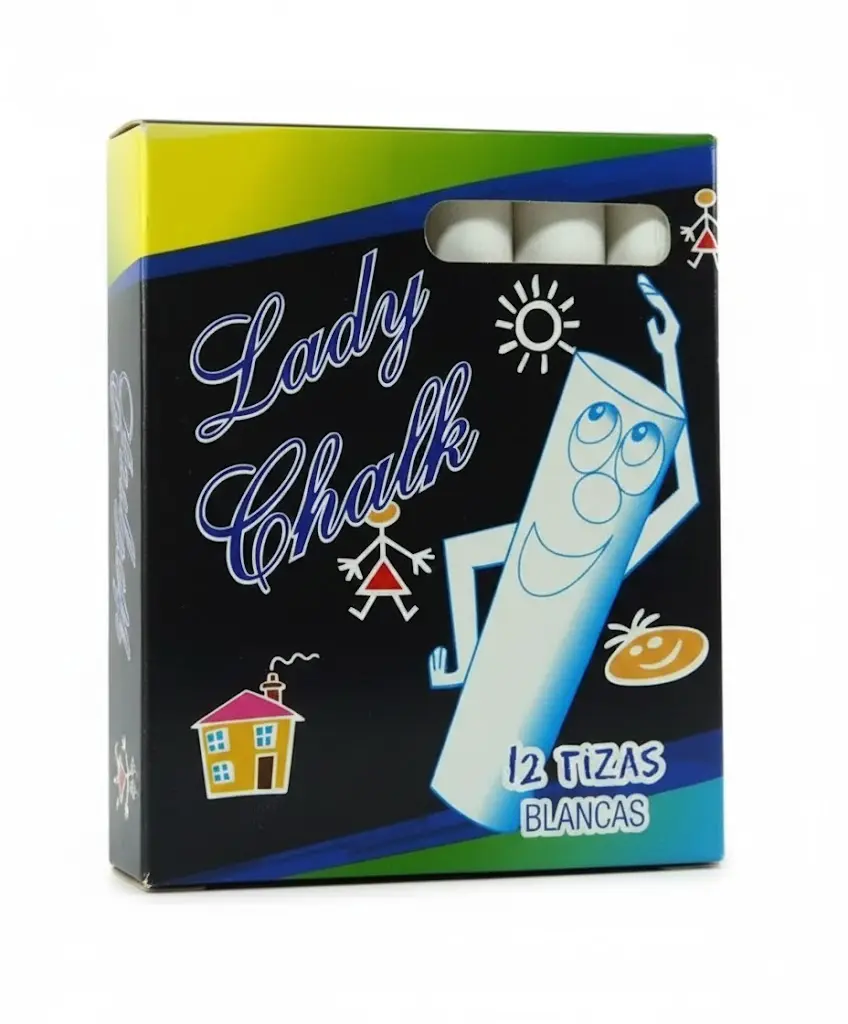 Tizas Blancas caja x 12 