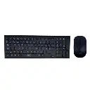 Teclado + Mouse Inalámbrico GTC CBG-026 Negro