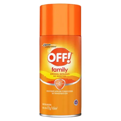 Repelente de Mosquitos Off Family 165 ml.