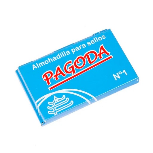 [PAGALMONR1] Almohadilla Pagoda N°1, 100 x 60mm.