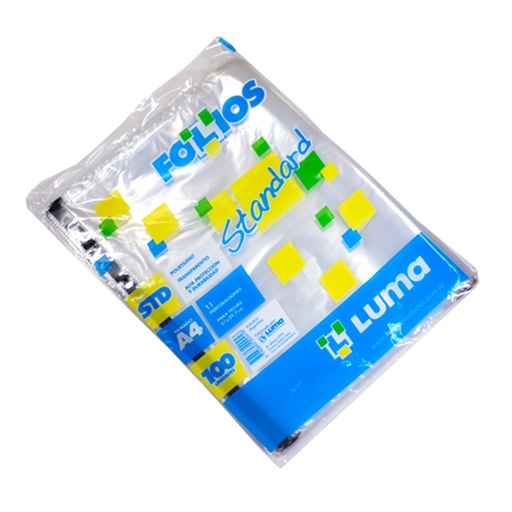 [LUMAFA4LI100] Folios A4 Liviano Luma pack x 100