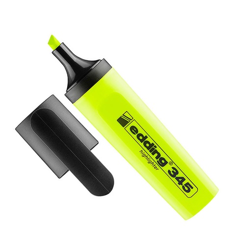 [EDDING345AMA] Resaltador Chato Edding 345 amarillo