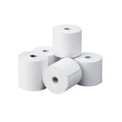 [ROLLOTE8045] Rollo de Maquina Térmico 80mm. x 45mts. pack de 8 unidades