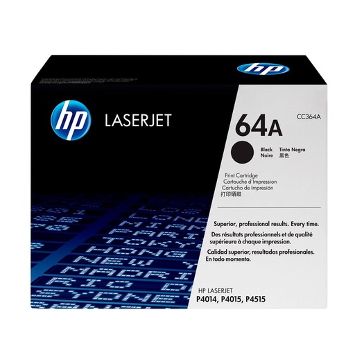 [HPTONCC364A] Toner Original HP 64A CC364A Negro
