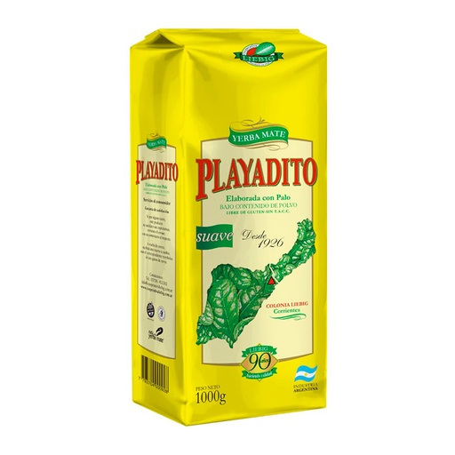[PLAYAYER1K] Yerba mate Playadito 1kg.