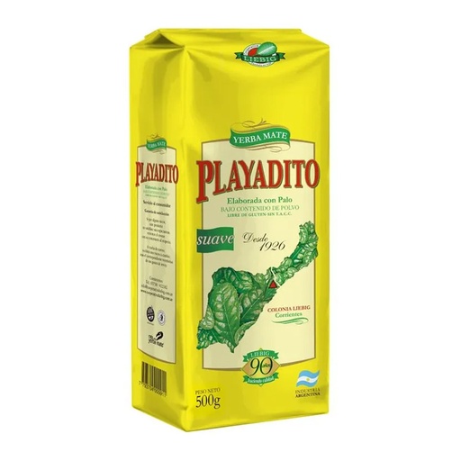[PLAYAYER500G] Yerba mate Playadito 500g.