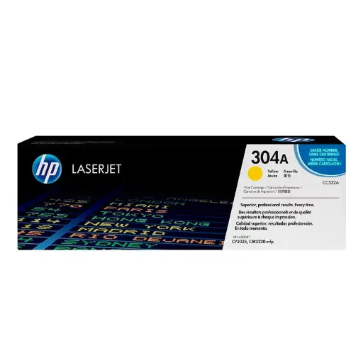 [HPTONCC532A] Toner Original HP CC532A Amarillo CM2320  (D)
