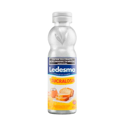 [LEDESSUCLIQ400] Edulcorante Ledesma Sucralosa, Frasco 400 ML.