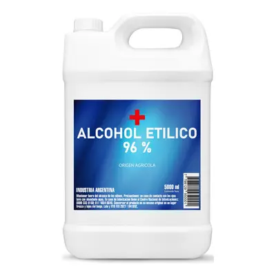 [ALCOHOLETI5LT] Alcohol Etilico 70% Bidon 5 Litros