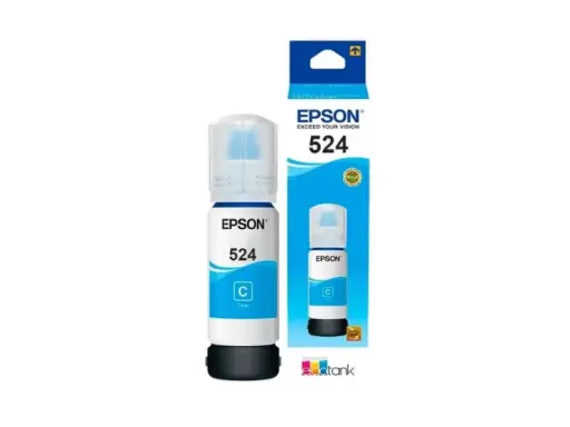 [EPSBOTT524CY] Botella de tinta Original Epson T524220 Cyan